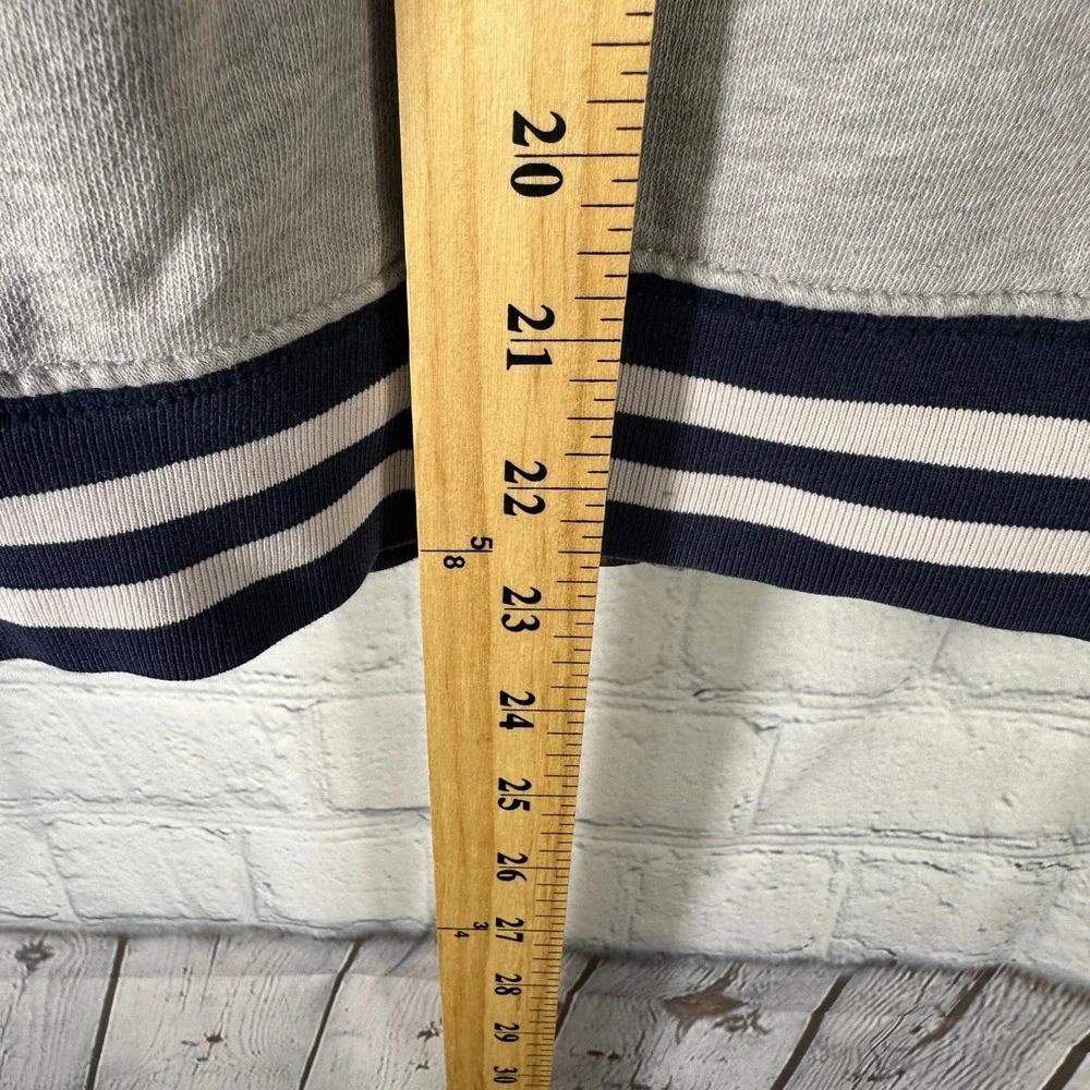 Polo Ralph Lauren Kids Navy Gray Colorblock Big Pony Zip Hoodie Size‎ XL 18-20